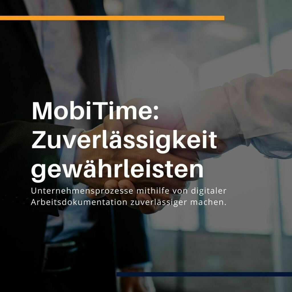 Mit #MobiTime wir eurem Unternehmen nur eine verlässliche #Software zur Verfügung gestellt, auch eure Unternehmensprozesse werden zuverlässiger. Durch das mögliche Live Tracking von Mitarbeiter*innen kann stets nachvollzogen werden, ob alle Aufträge in der angegebenen Zeit d…