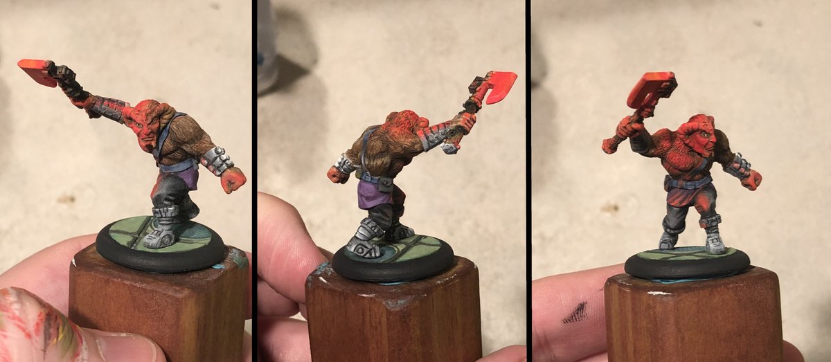 Iron_Bristle's tweet photo. A little W.I.P (Work In Progress) shots from last nights stream. #ArtStreamer #streamer 
Sith Barbarian https://t.co/QyPcu7MKp5
