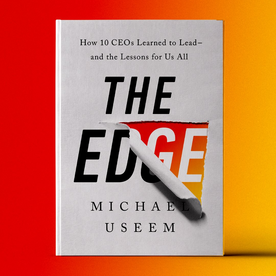 It became apparent to me that the defining qualities of #business #leadership in the 1990s would not be the same as the 2000s or 2010s or the 2020s. **INTRODUCING** #TheEdge, a book that reenvisions this new style of leadership, available NOW at mikeuseem.com