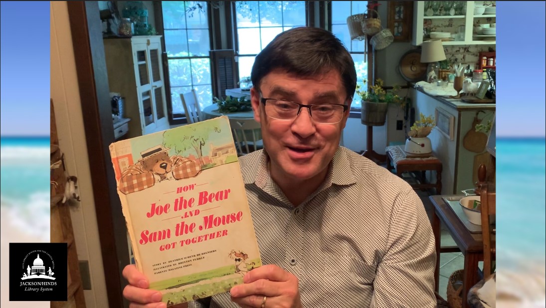 #SUMMERREADING PROGRAM HIGHLIGHT: Special thanks to Mr. Jimmy Evans of Blue Bell Creameries for reading a #SRP2021 story for National Dairy Month (June) and National Ice Cream Month (July)! Watch it now at jhlibrary.org/events/celebra…. #SRP #TailsAndTales