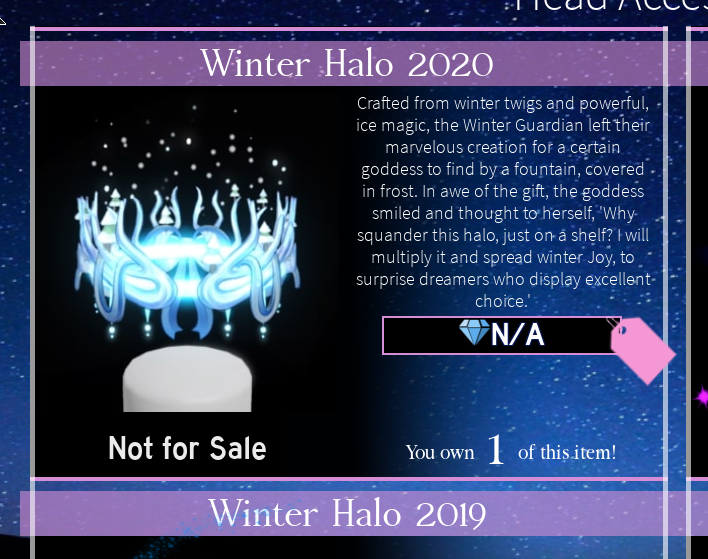 Maf On Twitter So Hi Im Trading My Winter Halo 2020 Again Im Rlly Just Looking For A Halo Or Diamonds Or Both Ygwauefwyu Plz Dont Steal Trades And If - ice magic circle roblox