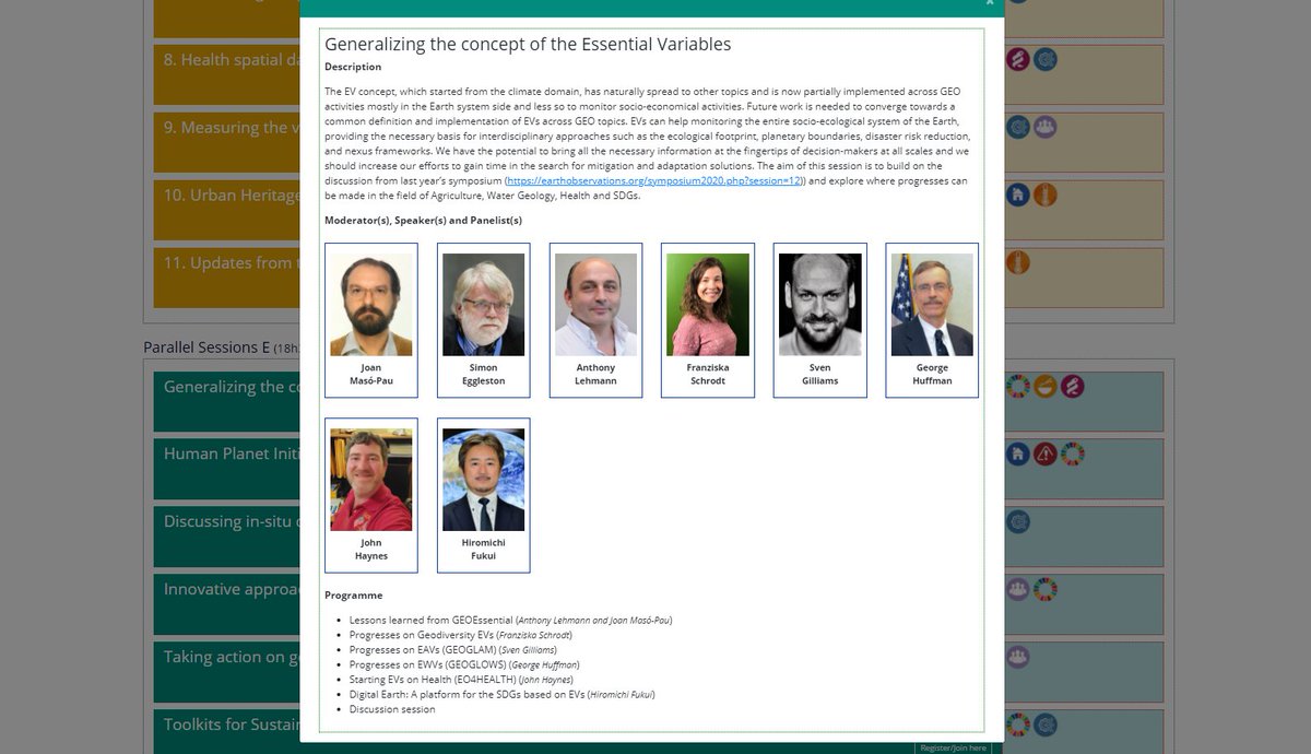 VITO_RS_'s tweet photo. Mark your calendars to join the @G20_GEOGLAM session at the #geosymposium21 tomorrow on the progress of #EssentialVariables and how they can help monitoring the entire socio-ecological system of the #Earth!

🗓️ 23 June
⏲️ 18:30-19:30
🎙️ @svengilliams 

🧐➡️https://t.co/3ehsFtq28h https://t.co/LElcB99G1H