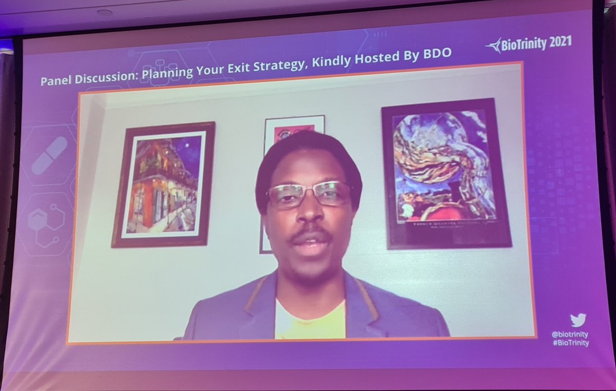 <a href="/JMellad/">Jason Mellad</a> of <a href="/StartCodon/">Start Codon</a> sharing  experience in panel discussion <a href="/biotrinity/">BioTrinity</a>; key to prepare for your #exitstrategy from day 1 &amp; keep  constantly in mind - who might acquire you? Where might you list? How early? Build relationships with potential partners.

#innovation #BioTrinity