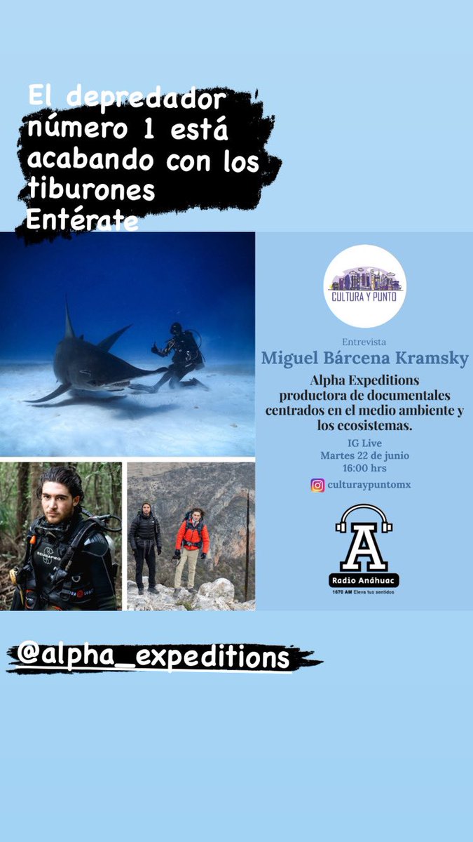 arcoma53's tweet photo. No te pierdas hoy a la 4pm @culturaypunto por Instagram Live, hablaremos con Miguel Bar en a Kramsky, joven universitario preocupado por los ecosistemas y el medio ambiente. @RadioAnahuacAM @RevistaComa @AnahuacCOM @LicDEEN @BARCENAMIGUEL https://t.co/yIGSNjTT0V