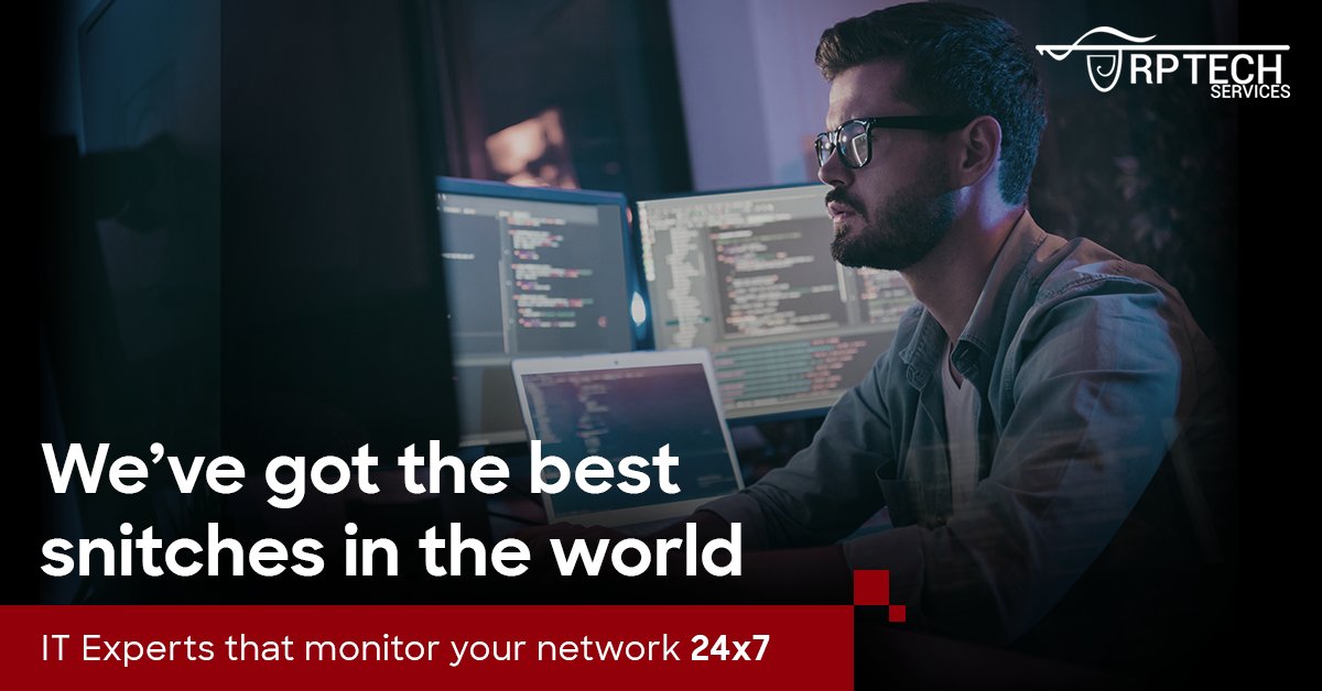 RPTech_Services's tweet image. It’s common knowledge that a mishap will not inform before attacking your systems. This is why our snitches have designed a system that monitors your network 24x7 and protects you from attacks.

Visit rptechservices.com to get started.

#RPTech #ITExperts #YourLocalITExperts