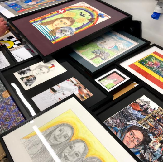 EKSTpartnership's tweet photo. Now this is exciting... student works framed ahead of the #OurSharedIsolation #privateview @CCCU_Culture this Friday. Congratulations to all involved.
@DCCAonline @StEdsCanterbury @slcMain @St_Anselms @abbeyschool @Kings_Partners @Spires_Academy https://t.co/g5M4DDtMRF