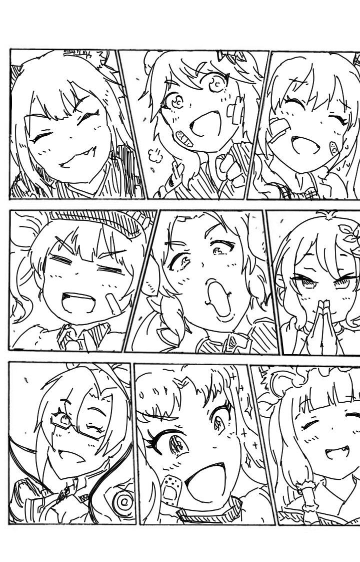 たまーにやる気出して進める、プリコネ×刃牙ネタ

名(迷)シーン集描きたいな
特に覇瞳皇帝の真那乱入のシーン(元ネタは勇次郎がハネっ返りの敗者9人を相手に大暴れするシーン) 