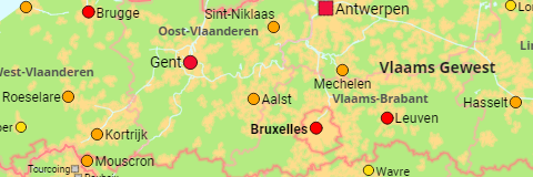 citypopulation's tweet photo. #Belgium: 2021 #population estimates are added to #regions, #provinces, #arrondissements, #municipalities and #agglomerations - https://t.co/fx53slvu6F https://t.co/m7TiS6C2JE