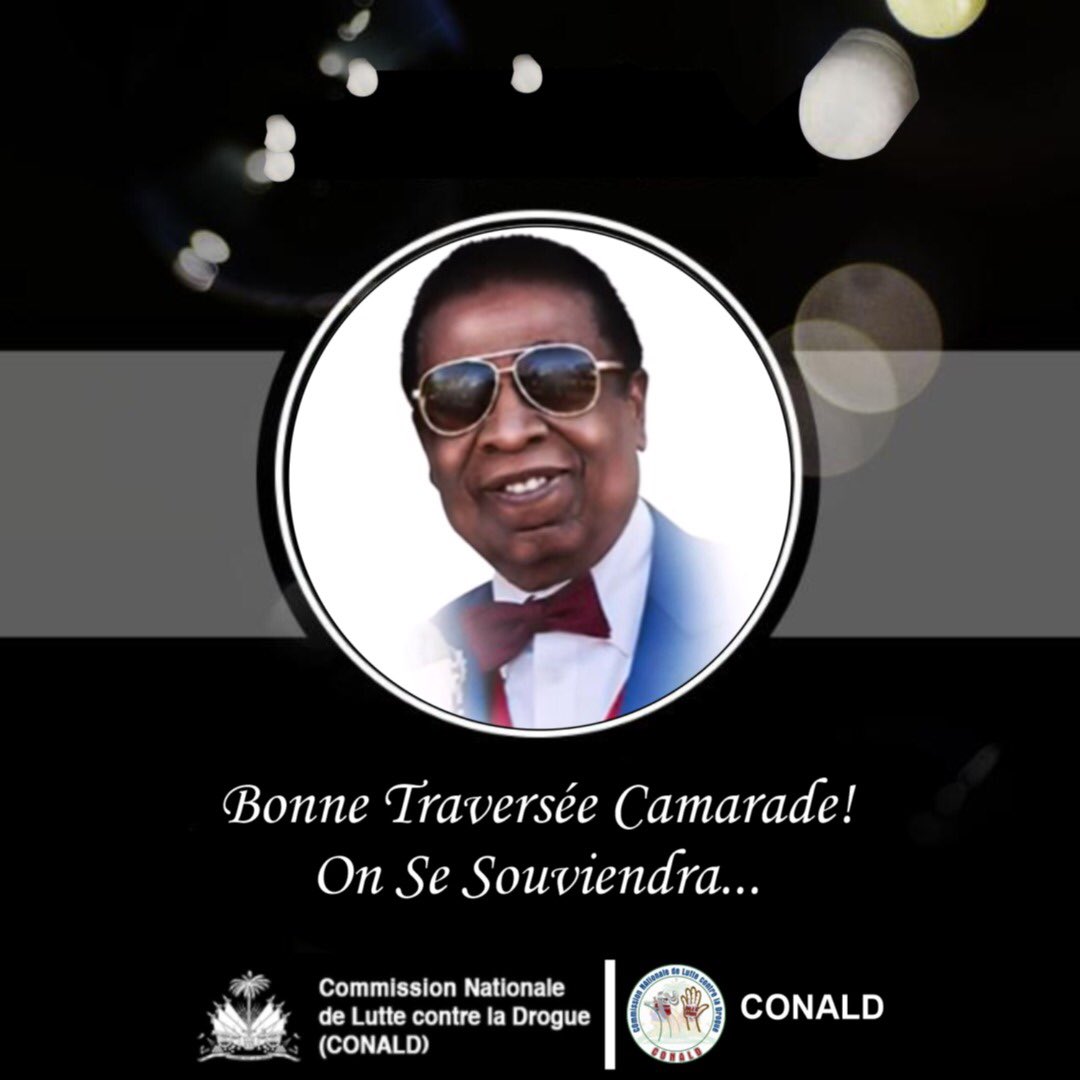 CONALDHaiti's tweet photo. La CONALD informe que les funérailles de l’Ingenieur Max Alce seront chantées au Parc du Souvenir ce 23 Juin à 8 heures 30 du matin

Bonne traversée Max …La CONALD se souviendra!!! https://t.co/Nwm8minhnd
