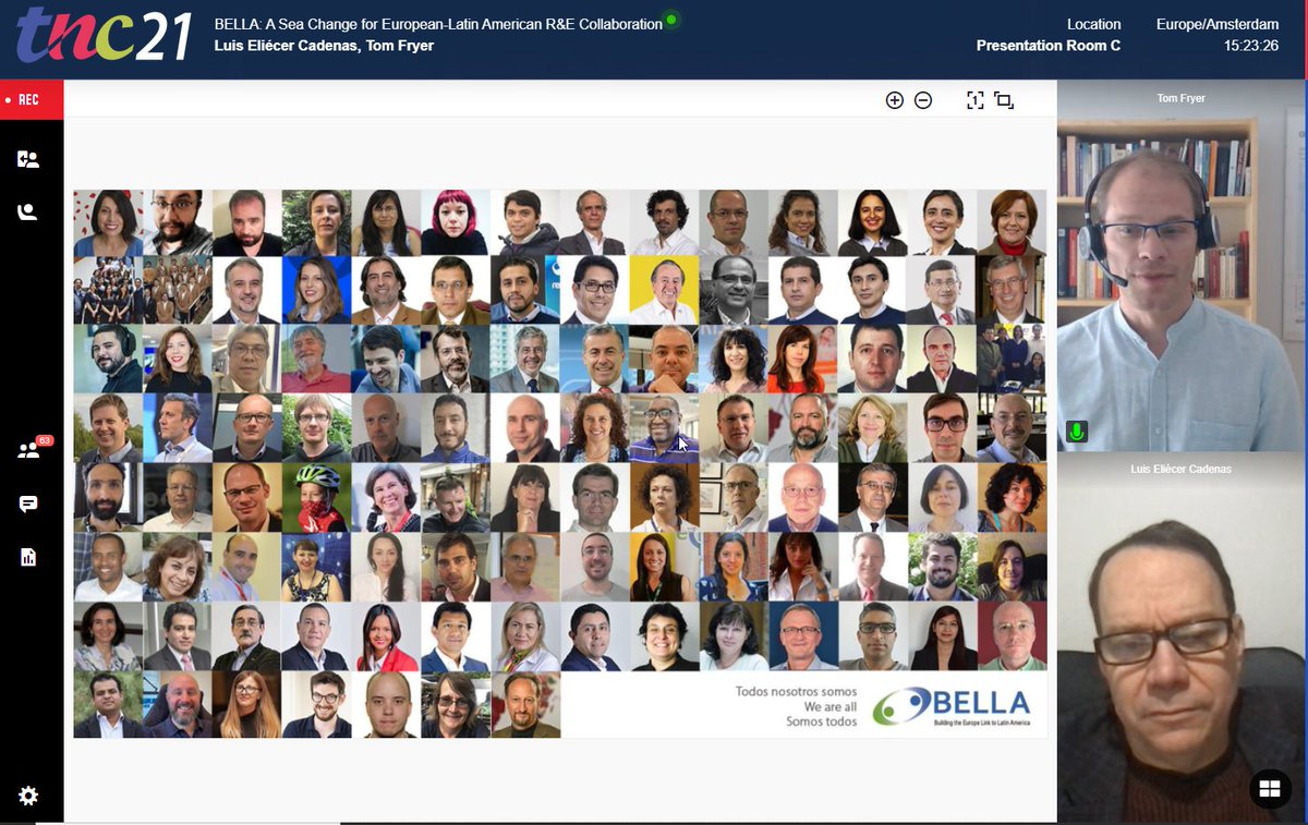 fccnpt's tweet photo. Excelente apresentação sobre o #BellaProject na #TNC21. Um grande "well done" a toda a equipa Bella. #somostodosbella @BELLA_Programme 👏 https://t.co/H1hOYNhgGp