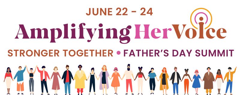 BlockchainCoC's tweet image. The Amplifying Her Voice Father’s Day “Stronger Together” Summit welcomes all voices to speak, listen, and learn. Join us. ➡️  buff.ly/3gFhhNq