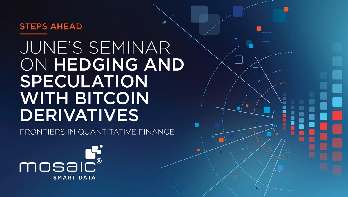 June’s seminar was given by Carol Alexander, Professor of Finance at <a href="/SussexUni/">University of Sussex</a>. She discussed information flows within and between unregulated bitcoin centralized futures and options exchanges. 

You can run-through her presentation by clicking here: lnkd.in/een-JMQ