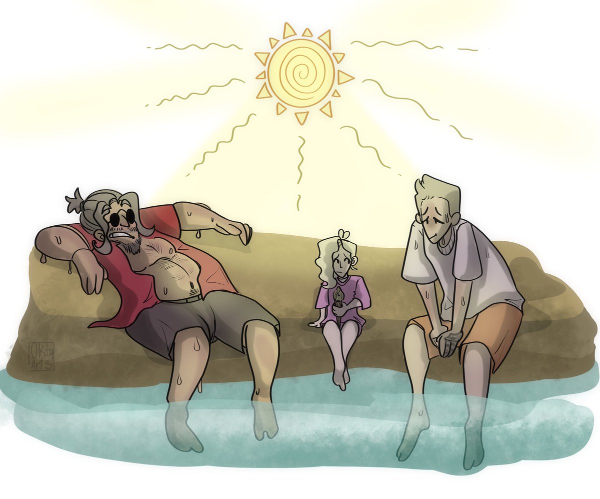ArtsOkty's tweet photo. Hot summer with re8
#ResidentEvilVillage #EthanWinters #RosemaryWinters #KarlHeisenberg #fanart https://t.co/YmjoTz3Oku