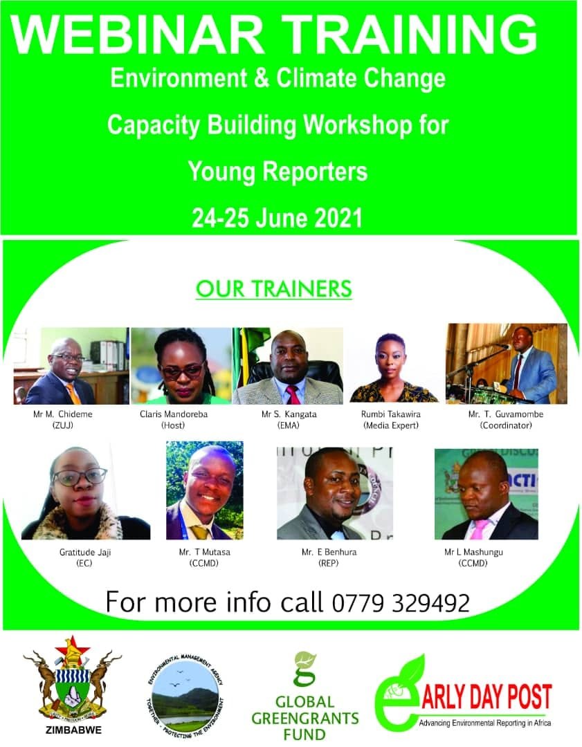 Evidence-based reporting is key in environmental information dissemination. Be equipped. Be Informed.

#creatinganecoconscioussociety

<a href="/SteadyKangata/">Steady Kangata</a> <a href="/AmkelaVellah/">maVellah</a>