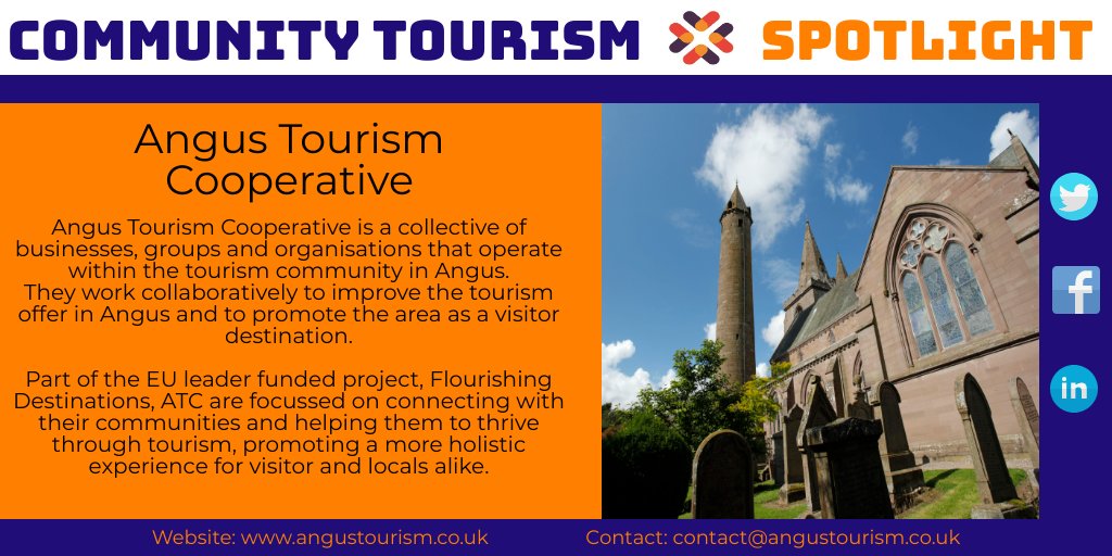 SENScot's tweet photo. Check out our spotlight on @AngusTourism
Cooperative💡- a great example of #communitytourism #SocEnt #CommunityTourism #Scotland #VisitScotland #TourismScotland #brechin #angus #ScotlandisNow #AWindowOnScotland ⬇️⬇️ https://t.co/YPOt6BsGAr