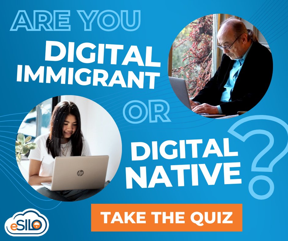 eSiloData's tweet photo. ➡️ 𝗧𝗔𝗞𝗘 𝗧𝗛𝗘 𝗤𝗨𝗜𝗭 𝗡𝗢𝗪 👉 ARE YOU A #DIGITALNATIVE OR A #DIGITALIMMIGRANT? 🤔 https://t.co/L2ZyQR47xH
Find out where you stand in today's technologically advanced society and what it means for your #cybersecurity. 🛡️✔️ https://t.co/ICScVYaBq4