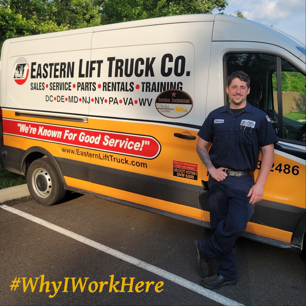 ELTCustomerSrvc's tweet photo. "(Our) company cares about their employees as much as they care about their customers. I can’t wait to see what the future holds for us as we continue to grow."
https://t.co/uH2Idylf3p
#EasternLiftTalentTuesday #EasternLift is #NowHiring #Mechanic #DockandDoorTechs #WhyIWorkHere https://t.co/mE1JtuXvcB