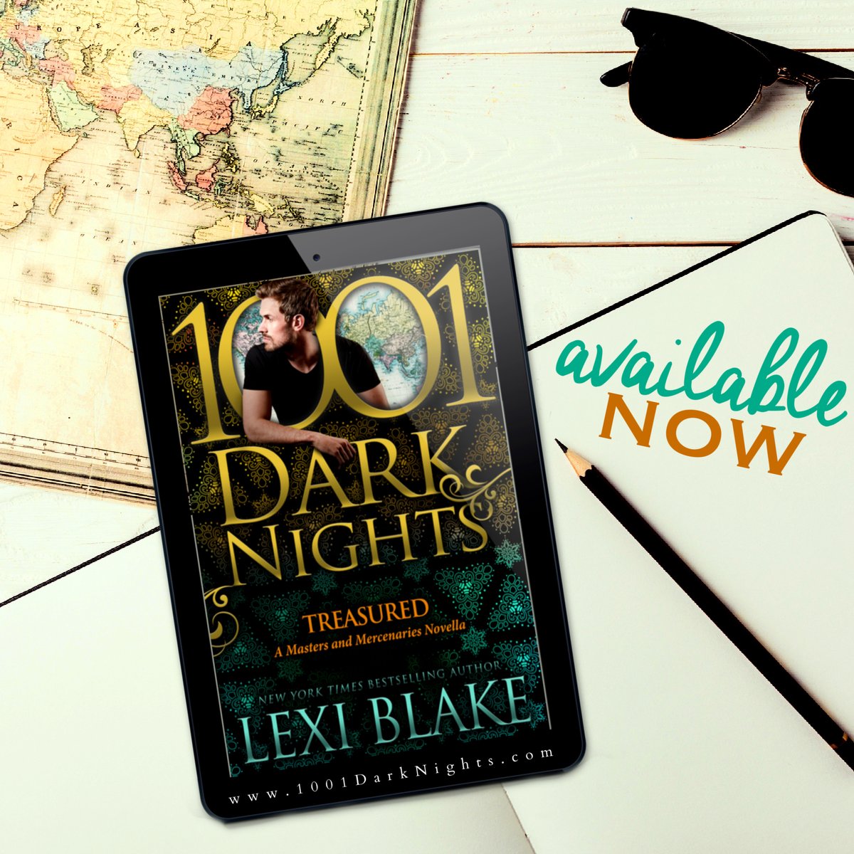 Treasured, a fast-paced and intriguing novella in the A Masters and Mercenaries Series from @lexiblakeauthor and @1001darknights_blueboxpress is available now!

Grab your copy today→ zcu.io/8qc0 

#commissionearned #romancebooks #romanceaddicts  @socialbutterfly_pr