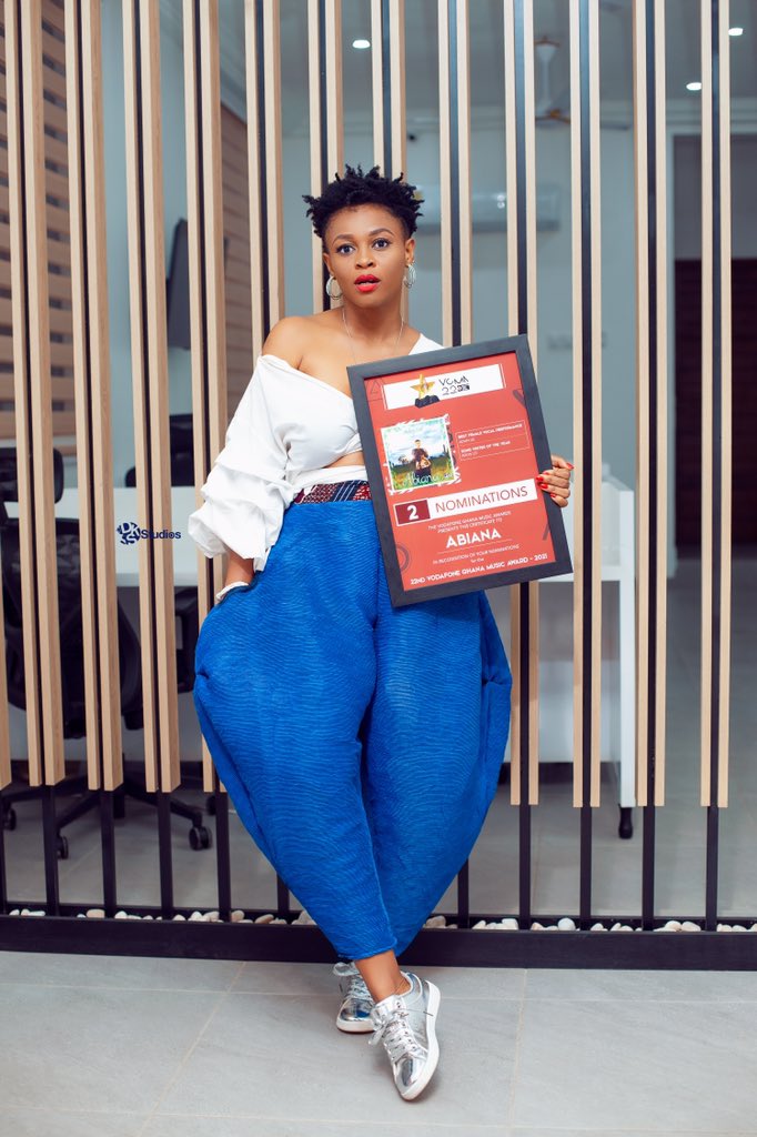 Abianamusic's tweet photo. Always grateful @GHMusicAwards for these nominations
@Plus233records
#musicaljune #Vgma22 #strongerwithmusic https://t.co/WP9PD7btFA