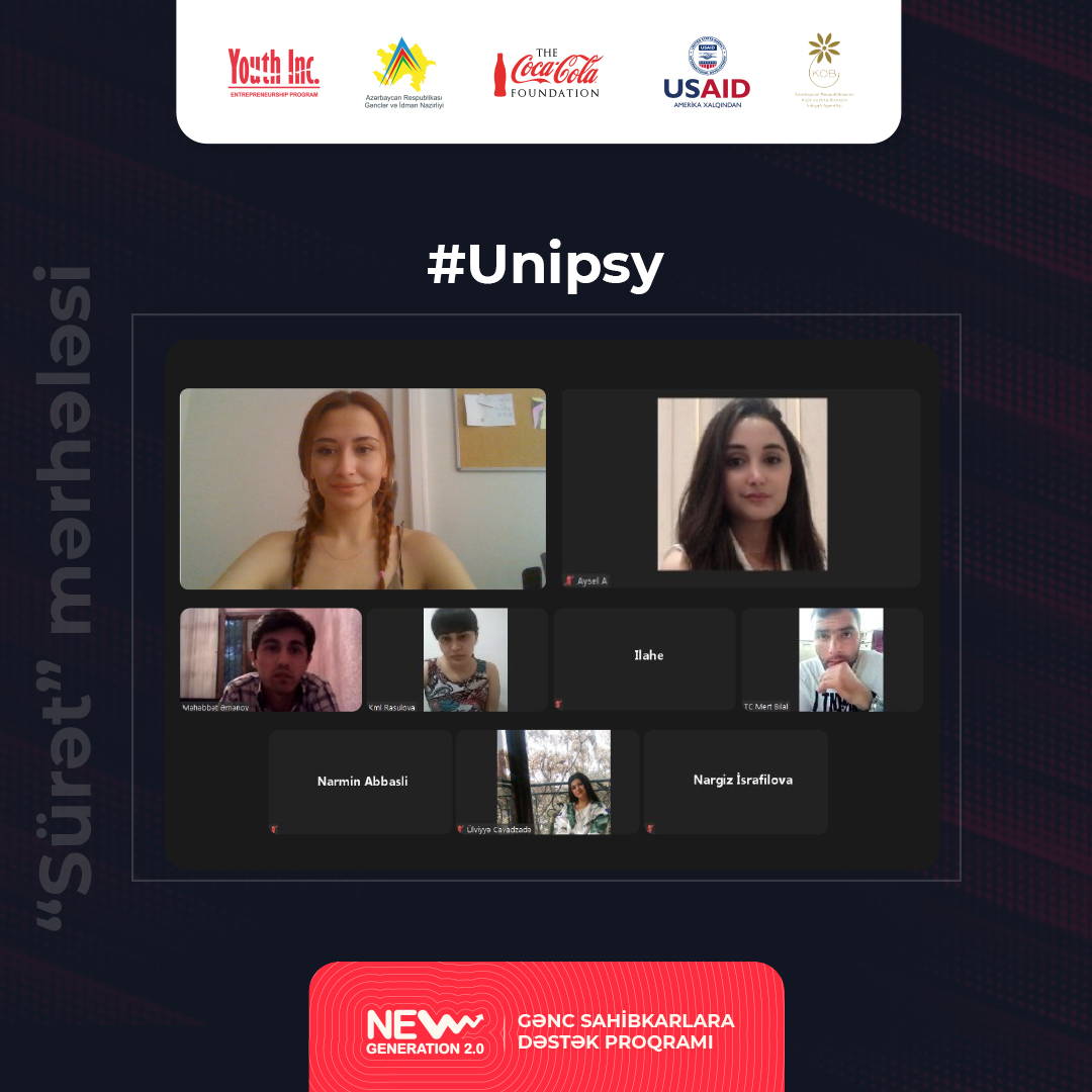 YouthIncAz's tweet photo. 🚀Our meetings with the teams that have passed the #AccelerateUp stage started!
In our individual meetings with #Radrone, #Tappopino, #Polimo, #MissZade, #Spatrix, #Tripoling, #Unipsy, #UzrA teams we discussed the project of each team and assessed their needs. https://t.co/wpDgTKKxc5
