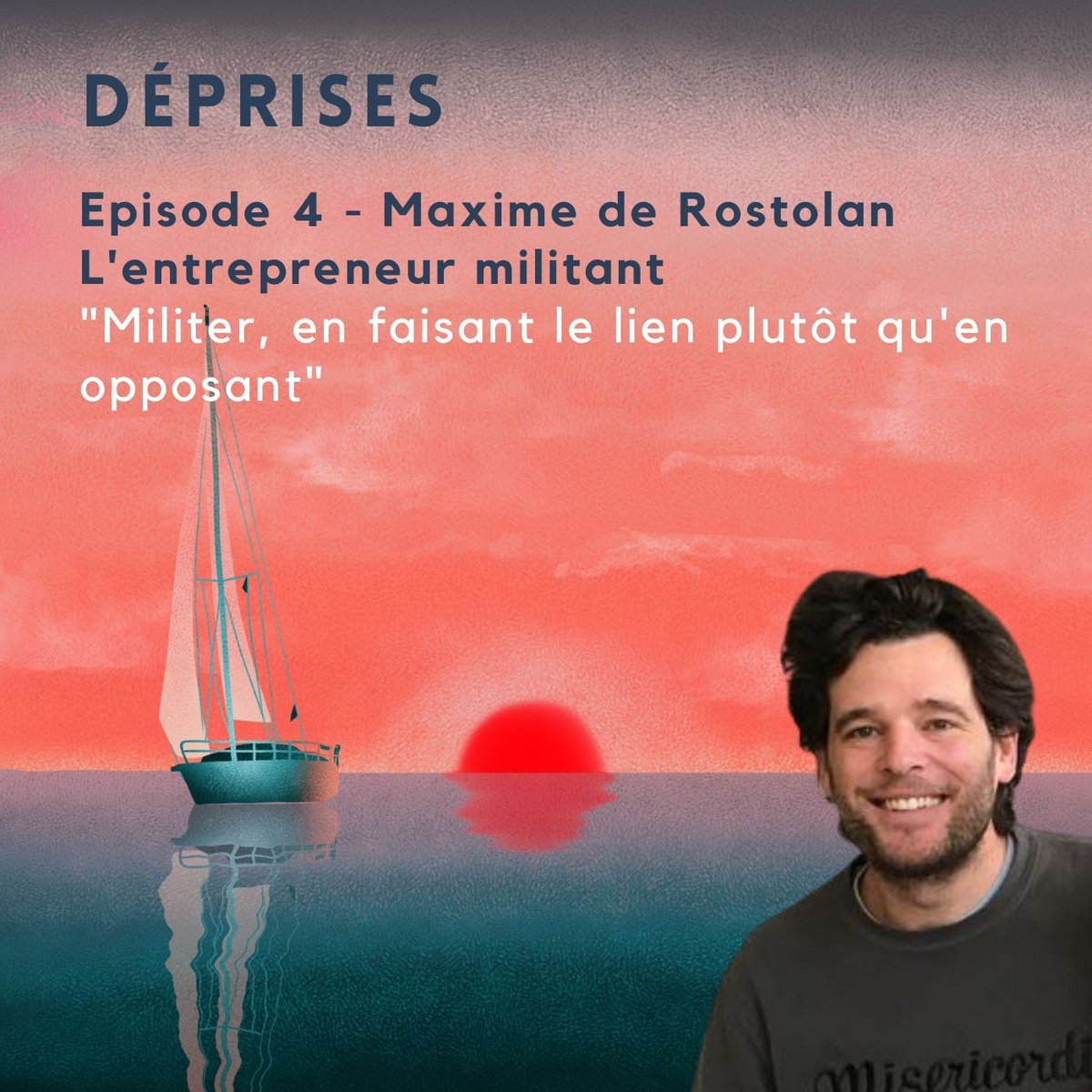 Nouvel épisode du podcast Déprises, avec Maxime de Rostolan, sa déconstruction du militantisme 
patrickok.com/podcast/depris…
