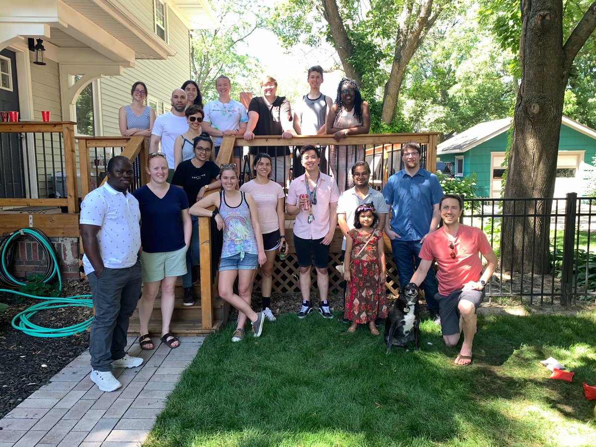 So wonderful to get together in person after more than a year! Williams lab and Martin Lab <a href="/DMart_82/">DMart</a> #ThankfulForVaccines
