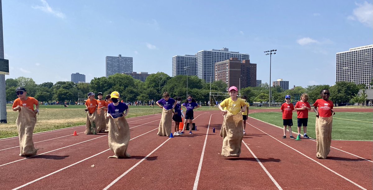 BISCLPYear3's tweet photo. Who were the winners of the sack race?! #MarvelousMonkeys #SportsDay2021 @BISCLPYear3 @BISCLincolnPark @NAEducation https://t.co/YjK1hJgmLr