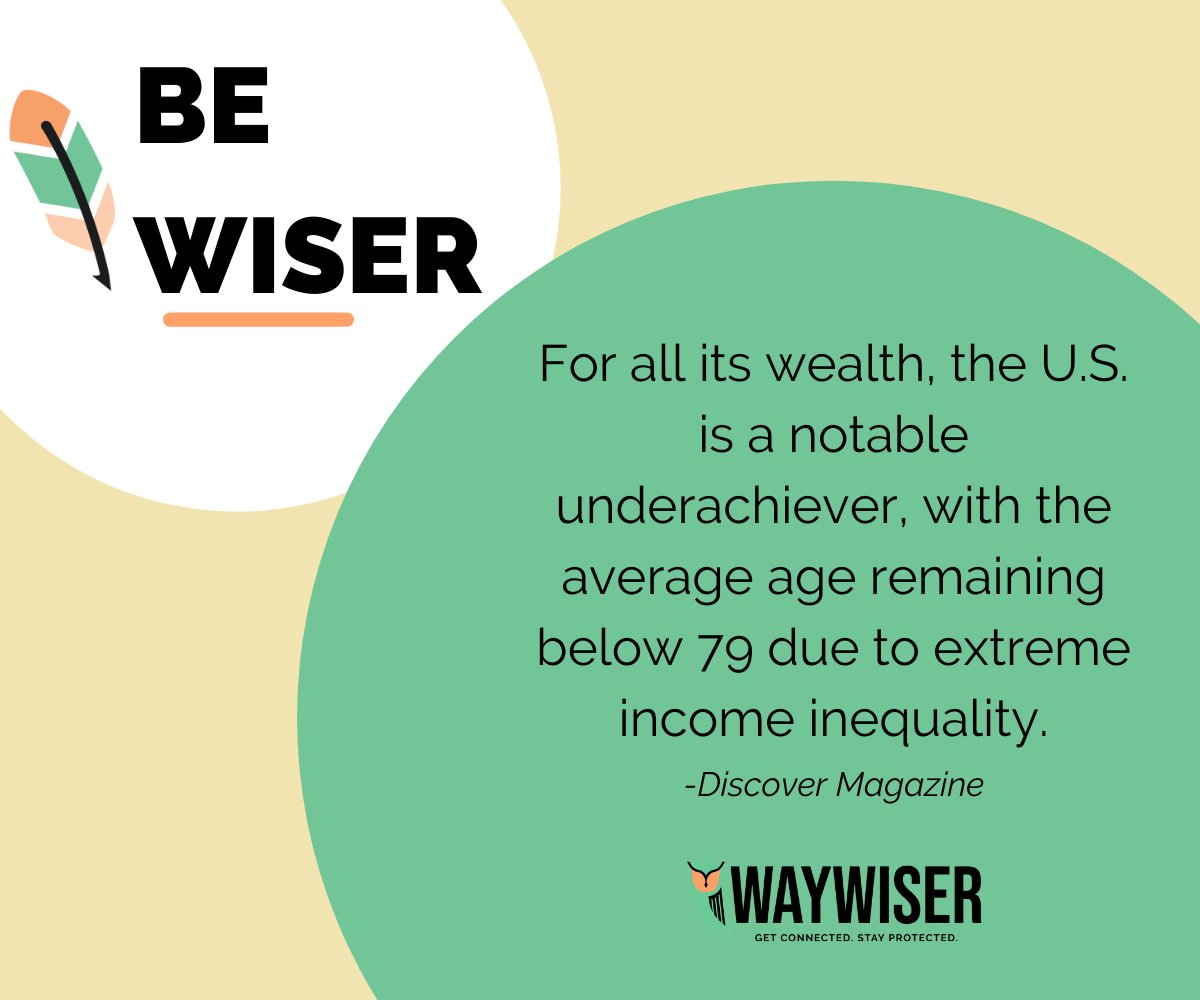 waywiser_life's tweet image. #incomeinequality #inequality #averageage #aginggracefully

@discovermag