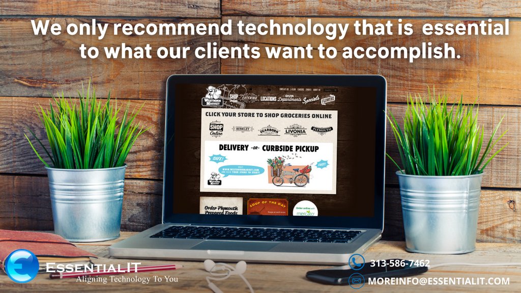 essentialit's tweet photo. Building infrastructure with only essential technologies is what we do best. 🖥

Contact our experts at 888-893-6703 or visit https://t.co/fRnxqcWyGU to set up a free consultation.

#EssentialIT #InformationTechnology #WebDesign #Productivity #website https://t.co/pq1OpneoNm