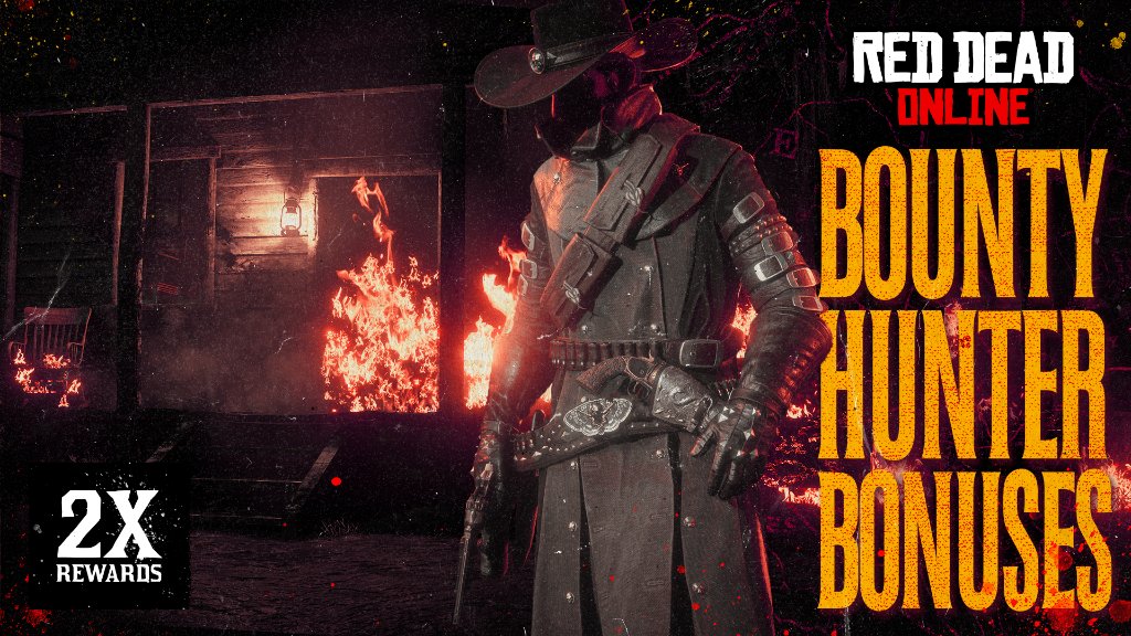 Rockstar Games on Twitter: "Legendary and Infamous Bounty Missions are rewarding 2X RDO$ in Red Dead Online this week. Plus, Free Roam Missions are out RDO$ and all week