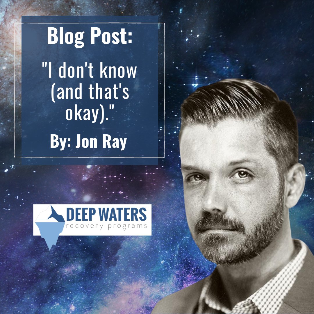 RecoveryDeep's tweet image. Jon Ray is back with more truth-telling and heart-opening! 

In today&apos;s #blog we explore the fear of &quot;not knowing&quot; it all, and what it looks and feels like to truly experience something without having all of the answers first.

✏️ deepwatersrecovery.com/post/i-don-t-k…

#sobriety #recovery