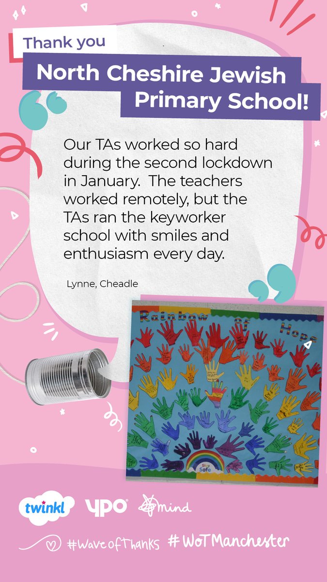 📣We'll never stop being thankful for TAs💜 The team at <a href="/ncjps/">ncjps</a> sound wonderful! #WaveOfThanks #edutwitter