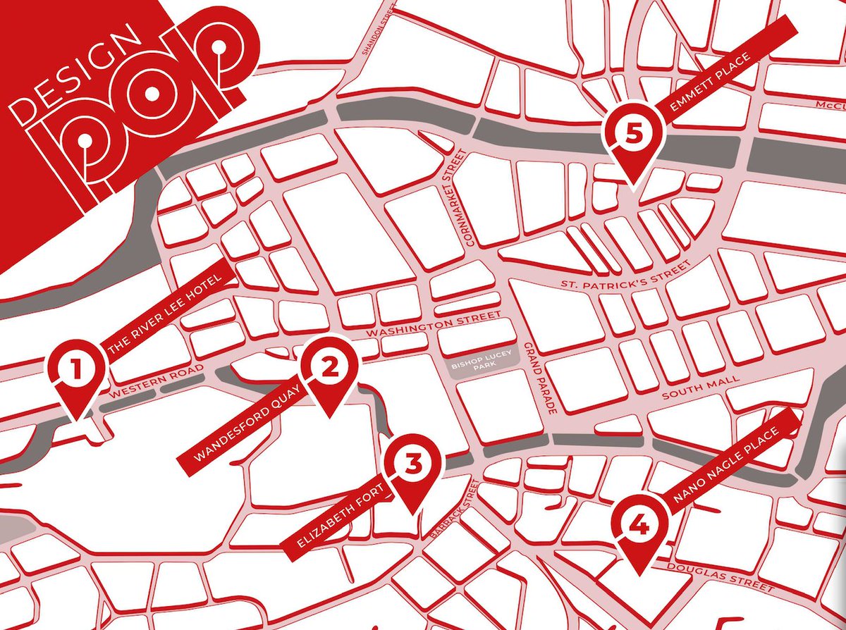 REVEALED: All the Cork city locations for Design POP’s outdoor festival pavilions 👉 bit.ly/3j5WV1w