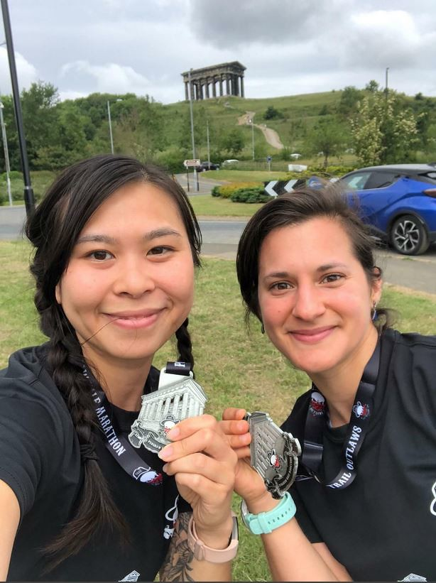 ClaremontRR's tweet photo. #skyblues out &amp; about at the weekend @trailoutlaws Penshaw Half M, @EventsOTN Sunderland 10K &amp; Half M, Cholmondeley Castle Triathlon. Well done Catherine, 3rd in the Half, along with #firsttri #top5s #agecatTop5s #lostandstill5th A good weekend all round #skybluesbrilliant https://t.co/CWCVKf5ySj
