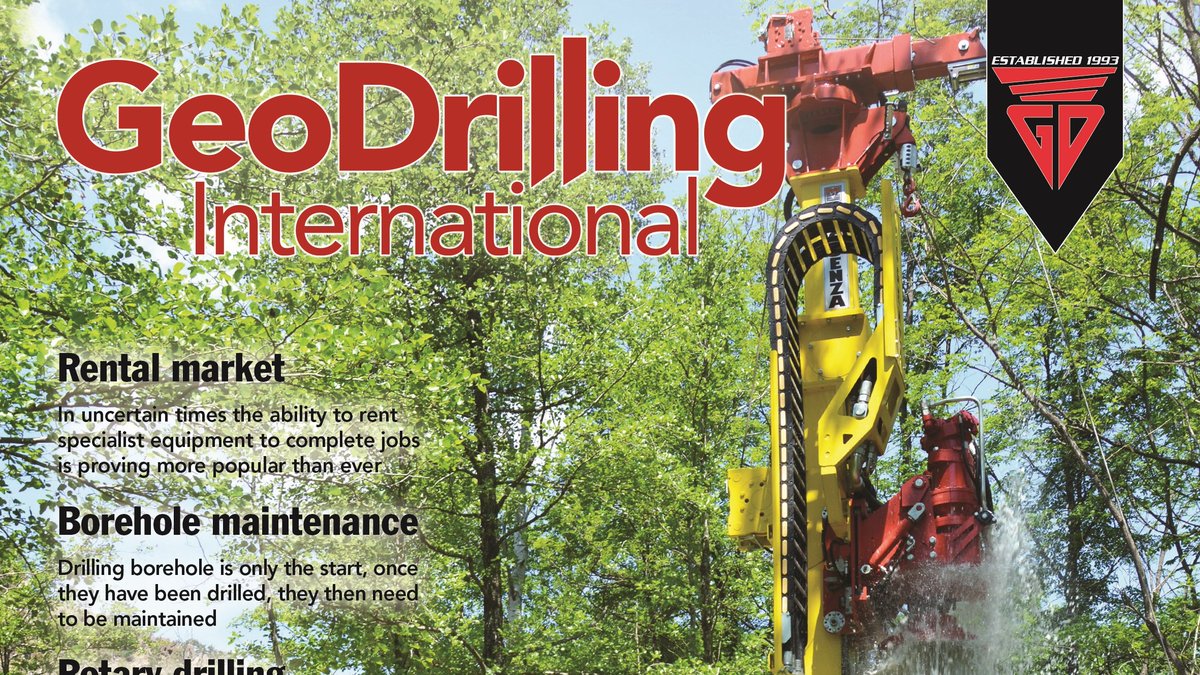 GeoDrilling's tweet image. GeoDrilling International subscribers can now access the digital version of the July/August 2021 issue online - lnkd.in/dJeXuZb

To become a subscriber simply go to lnkd.in/ew2UJbf

#Aspermont #rental #boreholemaintenance #rotarydrilling #PrintMagazine #NewIssue