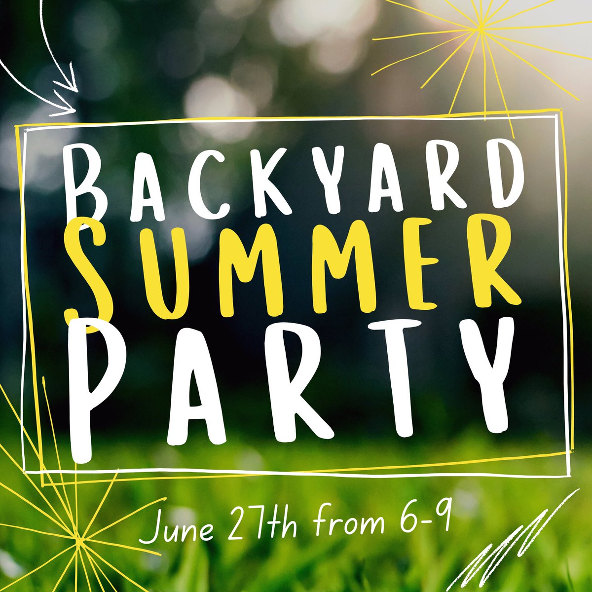wb_students's tweet photo. Come out to the Dodson's this Sunday, June 27th from 6-9 for volleyball, basketball, fishing (bring your own pole), corn hole, and more!

Bring a snack or drink to share, or just come!

DM for address📍 https://t.co/m98EKSgggB