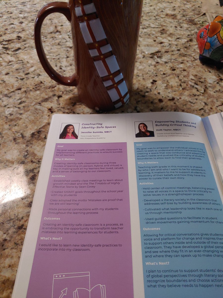 MrsTaylor1stGra's tweet photo. Gearing up for day 2 of #TLI2021!  Coffee ready my partner Jennifer is ready!  We are hosting  "The Masked Leader" in 2 breakout sessions.  It is a space to share our 3 step process in revealing the talents of every learner to shine! #azteacherleader https://t.co/RO82SAix8T