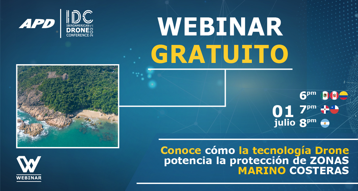 CommunityIdc's tweet image. Conoce cómo la tecnología Drone potencia la protección de Zonas Marino Costeras🤔

📣 Inscríbete GRATIS aquí: event.webinarjam.com/register/49/10…

📌 El jueves 01 de julio a las 6:00 p.m. hora Colombia GMT- 5. 

🚀 ¡Te esperamos!

#Webinar #gratis #drone #IDC2021 #Tecnologia  #EnVivo