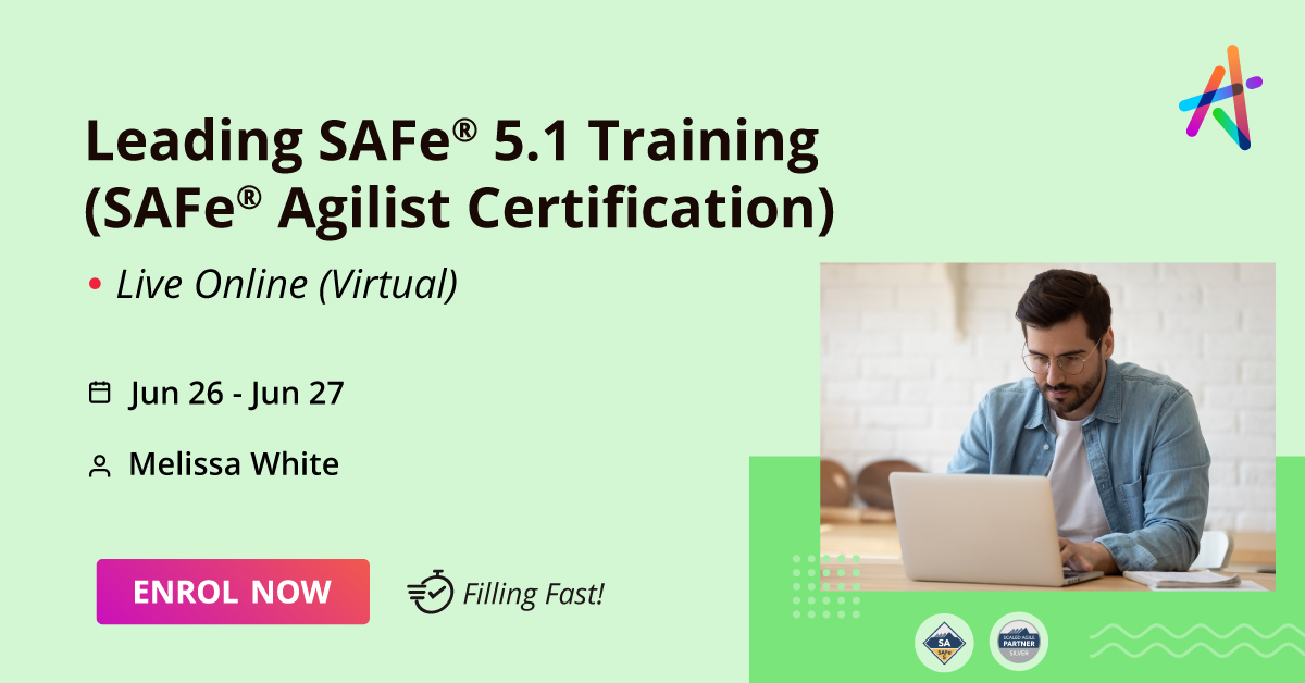 KnowledgeHut's tweet image. Master in-demand SAFe® skills and drive business agility across the enterprise. The Leading SAFe® certification helps you gain a competitive edge in the job market.  

Enrol now: bit.ly/LeadingSAFeCer…

#agile #agilecoach #agileclube #agilent #scrum #Leadingsafe #KnowledgeHut