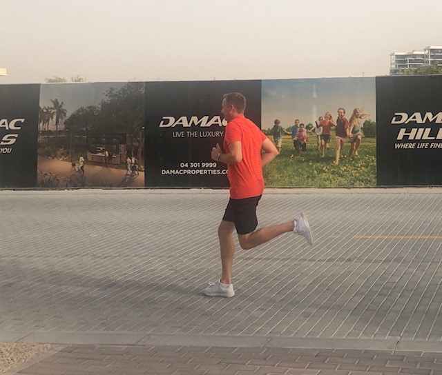 WPS_PE's tweet photo. It was a warm run for Mr. Gray tonight!!! Adding the minutes to #WPSGETACTIVE @WPS_Dubai https://t.co/abqGHhTGrn