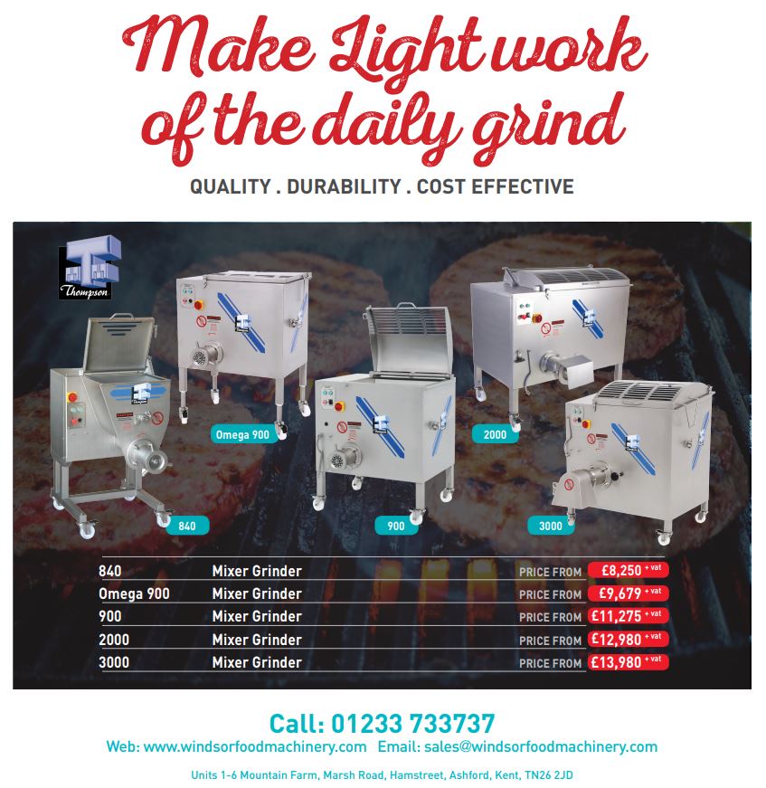 WindsorFoodMachinery (@glenkirton) on Twitter photo CALLING ALL BUTCHERS & FARMSHOPS
Choosing to upgrade to a Mixer Grinder will transform your production process for Mincing and Mixing.
To discover available options please contact
Glen at WFM on 07595 414619
glen@windsorfoodmachinery.com CALLING ALL BUTCHERS & FARMSHOPS
Choosing to upgrade to a Mixer Grinder will transform your production process for Mincing and Mixing.
To discover available options please contact
Glen at WFM on 07595 414619
glen@windsorfoodmachinery.com