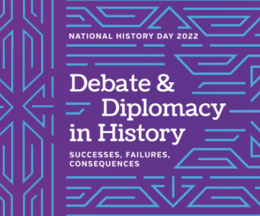 chihistoryday's tweet photo. We are pleased to announce the 2022 NHD theme is  “Debate &amp; Diplomacy in History: Successes, Failures, Consequences” 
Check out our webpage for more information https://t.co/vIyFQuZOvm 
Information about the 2022 season will be coming later in the summer 
#NHD #Chicago https://t.co/ibTDnyA2WW
