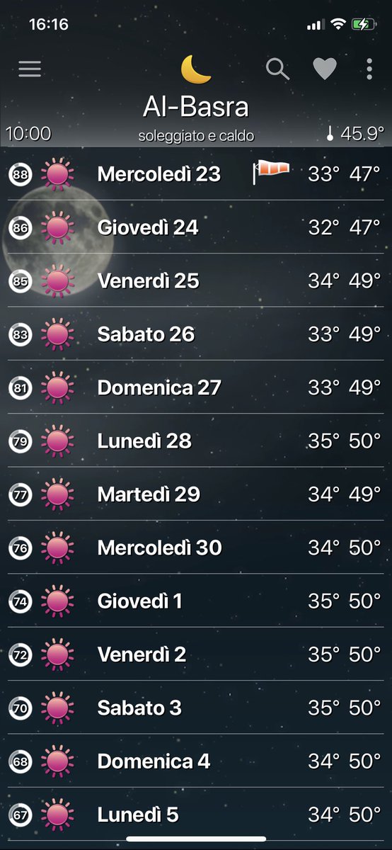 DarioLoBue's tweet image. Giovedì non lamentatevi quando toccheremo i 42 gradi, c’è chi sta messo male tutti i giorni #Riesi #Bassora #Iraq #allertameteo #estate2021 #Sicily 
🔥 🔥🔥🔥🔥🔥🔥🔥🔥🔥🔥🔥🟣🟣🟣🟣🟣🟣🟣🟣🟣🟣🟣🟣