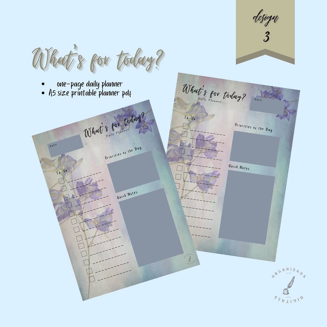 The three faces of What's for Today... (and some thoughts about daily planners😉

#OrganizadaDigitals  #dailyplanner #dailyplanning #digitalplanner #digitalplanning #productivity #creativity #organization #organizationideas #smallbusiness #supportsmallbusiness #etsy