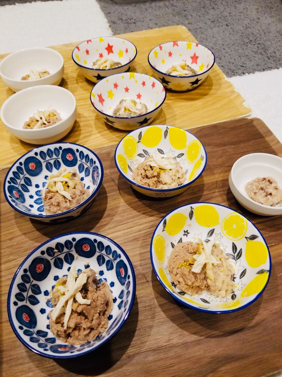 CATS_INN_TOKYO's tweet photo. 本日も来店ありがとうございました!
明日も13時から営業します( ^ω^ )
さて、今夜の晩御飯はロイヤルカナン マザー&ベビーと、たまの伝説541に自家製チキングリルを添えて
シェフ渾身のディナーに舌鼓♫
キャッツイン東京
#保護猫カフェ #板橋 #猫 #子猫 #urawacit #botanicit https://t.co/2qjOoMazc7