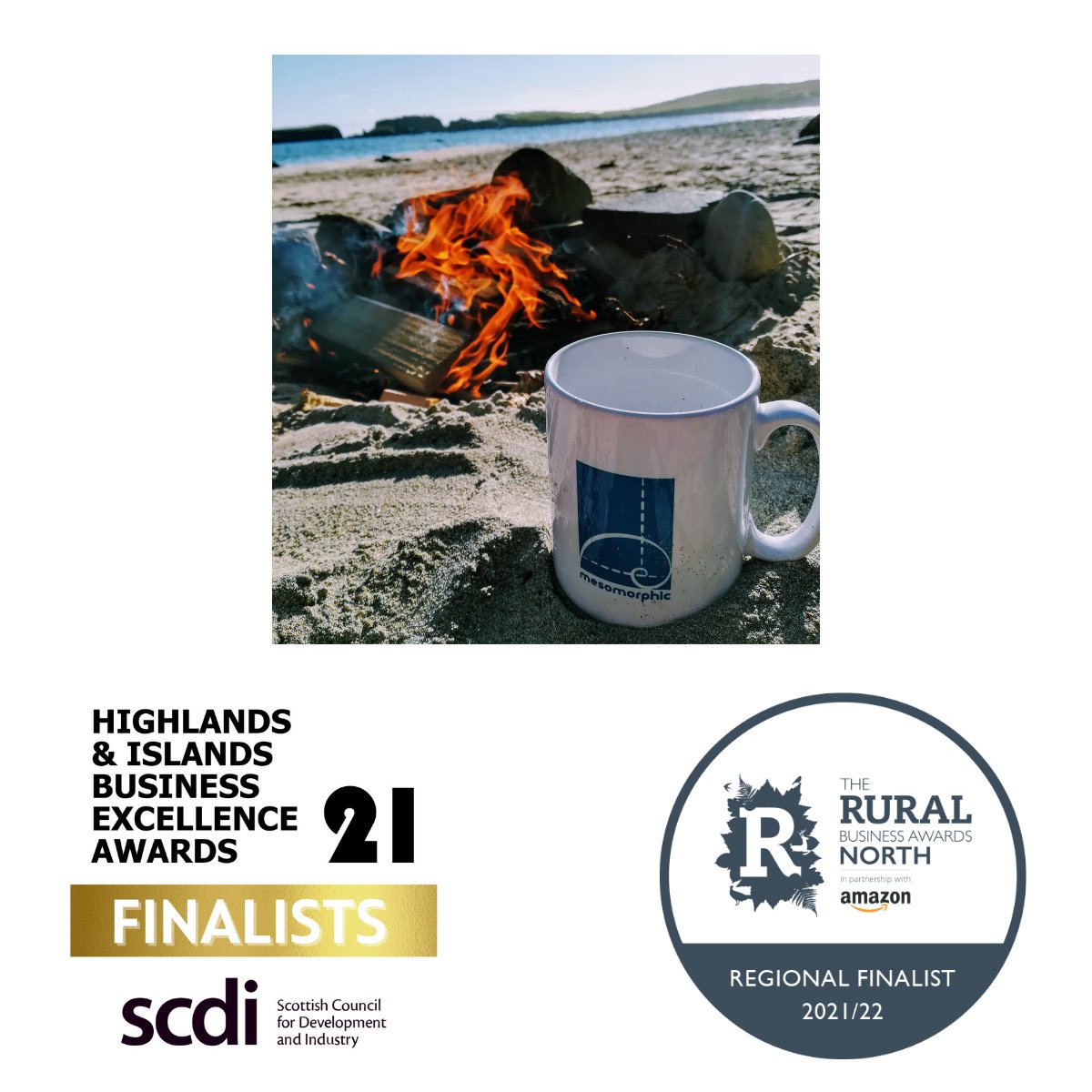 What an incredible start to the week! A Summer Solstice fire on the beach was the perfect way to celebrate our award shortlistings #shetland #siliconcroft
