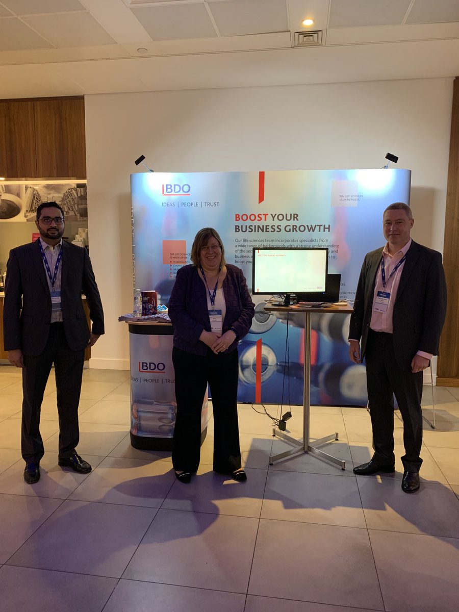 First socially distanced conference thanks to ⁦<a href="/biotrinity/">BioTrinity</a>⁩ and ⁦<a href="/OBN_UK/">OBN_UK</a>⁩. We’ve had a great couple of days!! ⁦<a href="/1SamanthaGeorge/">Samantha L George</a>⁩ ⁦<a href="/bdoaccountant/">BDO UK</a>⁩