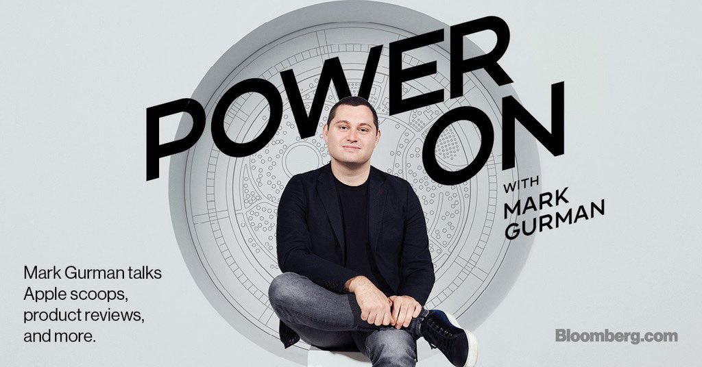 markgurman's tweet image. News! I am thrilled to launch my newsletter: Power On. It’s all about Apple scoops, consumer tech/devices/apps, product reviews, and even the occasional NBA take. You can sign up here to get your copy every Sunday (the first one arrives on June 27). bloomberg.com/account/newsle…