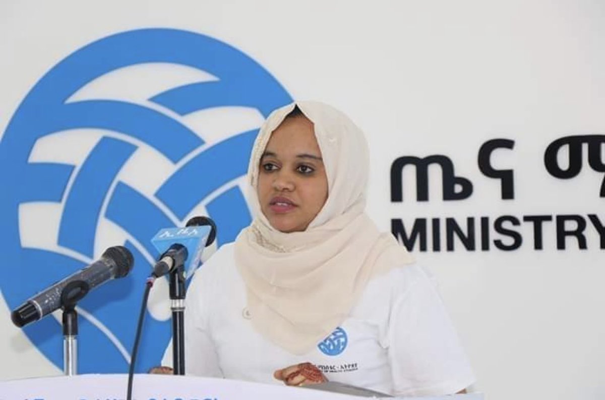 awdalites's tweet photo. Dr. Saharla Bahdoon who hails from the Awbarre district is the first Somali to win a federal seat in Addis Ababa. Today she is the State Minister of Health and a Federal MP, representing Addis Ababa, the capital of Ethiopia. https://t.co/J2fcrY7O6Y