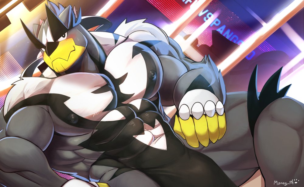 UrshifuStyle's tweet image. 「Rapid-strike, Single-strike, I can teach them both. Expect long, heated sessions.」

        Makoto the Urshifu
           NSFW themes
        Detailed, Selective
      Serious, Crack, Lewd
      PokemonRP | MVRP 

                   🎨 Mono g